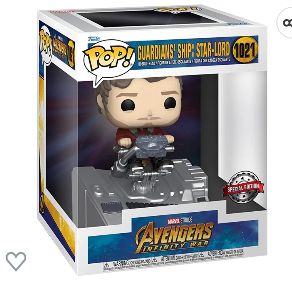 MARVEL Guardians of the Galaxy Guardian's Ship Star Lord Funko Pop Nwt